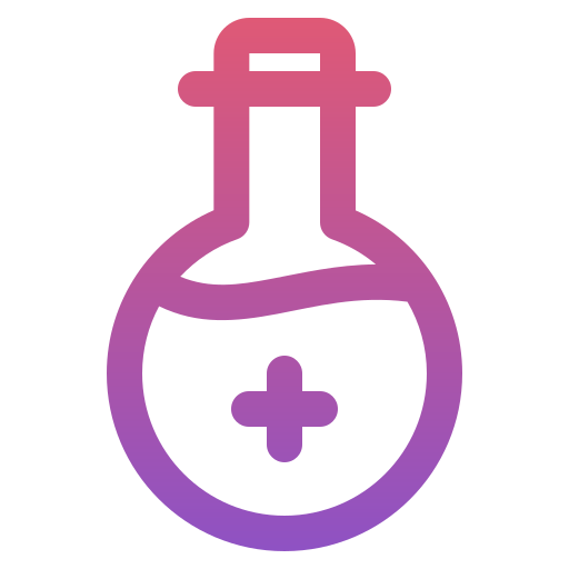 Flask Generic gradient outline icon