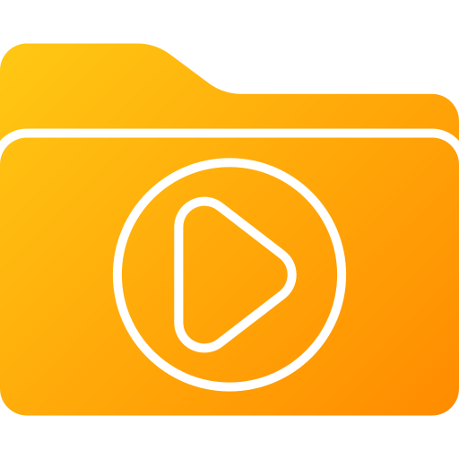 videoordner Generic gradient fill icon