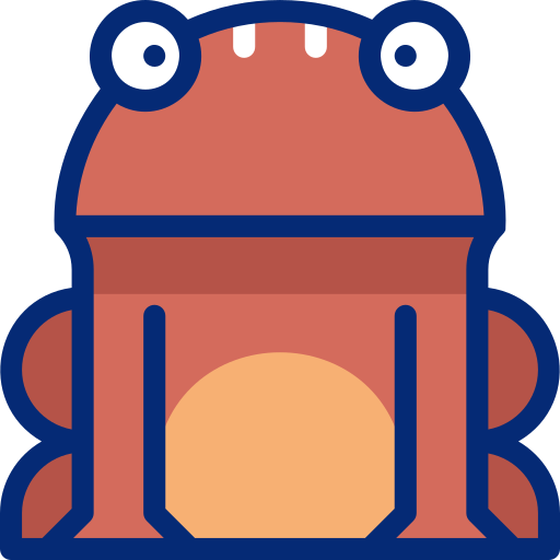 Toad Basic Accent Lineal Color icon