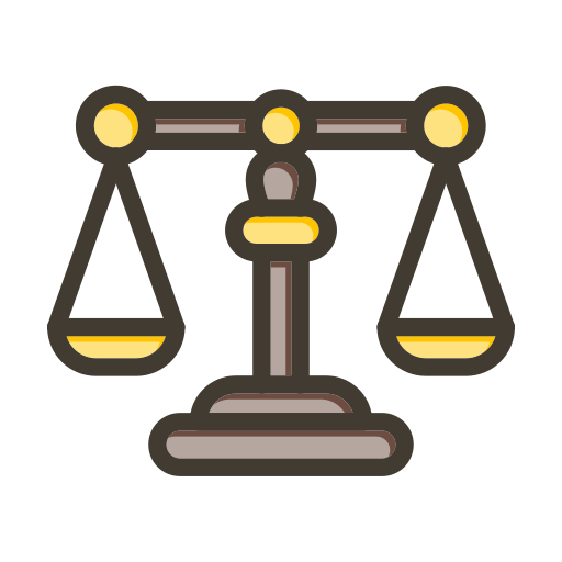 skala sprawiedliwości Generic color lineal-color ikona