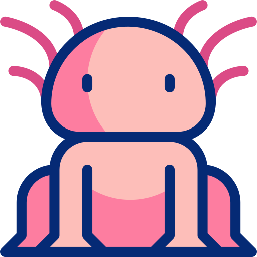 axolotl Basic Accent Lineal Color icon