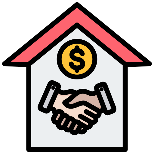 House agreement Generic color lineal-color icon