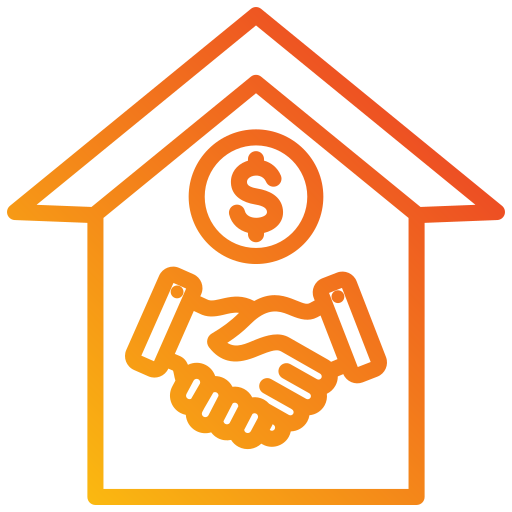 House agreement Generic gradient outline icon
