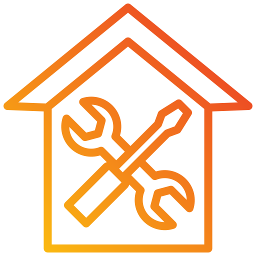 家の修理 Generic gradient outline icon