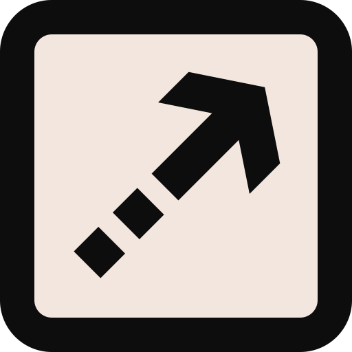 Up right arrow Generic color lineal-color icon