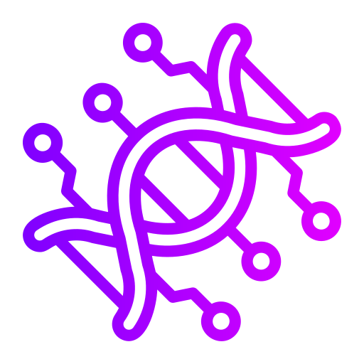 dna Generic gradient outline icona