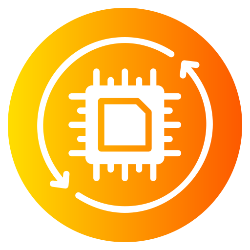 Circular arrow Generic gradient fill icon