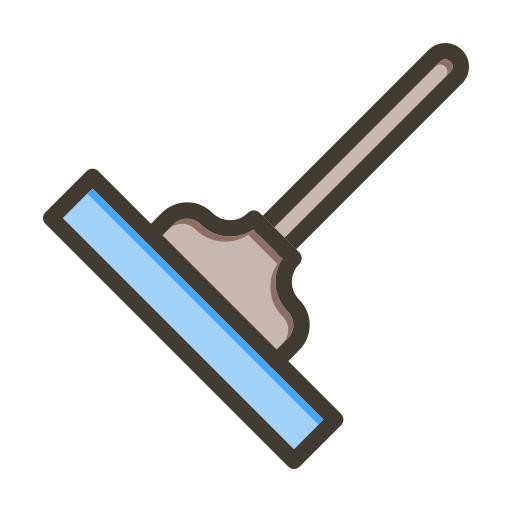 Squeegee Generic color lineal-color icon