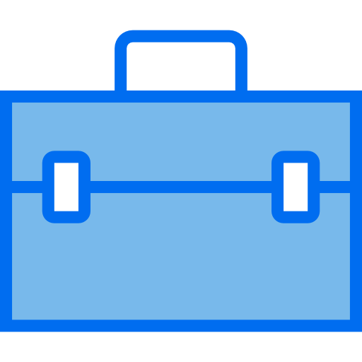Briefcase Payungkead Blue icon