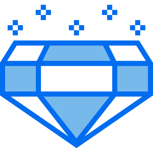 diamante Payungkead Blue Ícone