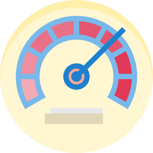 Speedometer Payungkead Flat icon