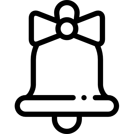 Колокол Detailed Rounded Lineal иконка