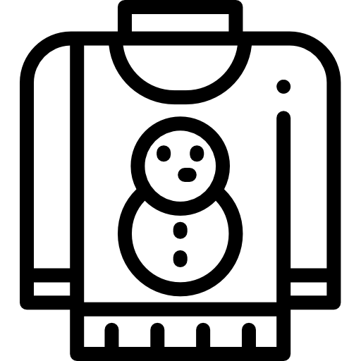 セーター Detailed Rounded Lineal icon
