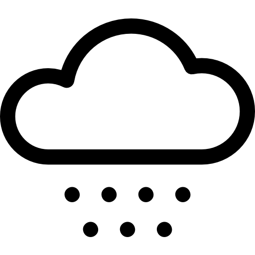 nieve Basic Rounded Lineal icono