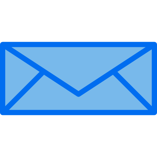 Envelope Payungkead Blue icon