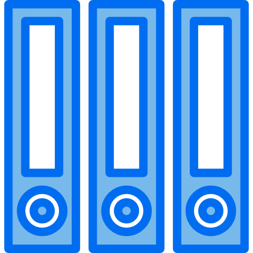 Folders Payungkead Blue icon