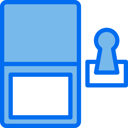 우표 Payungkead Blue icon