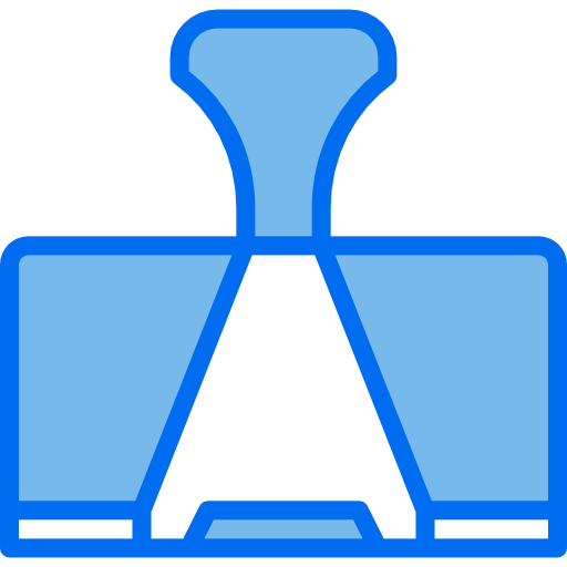 Clip Payungkead Blue icon