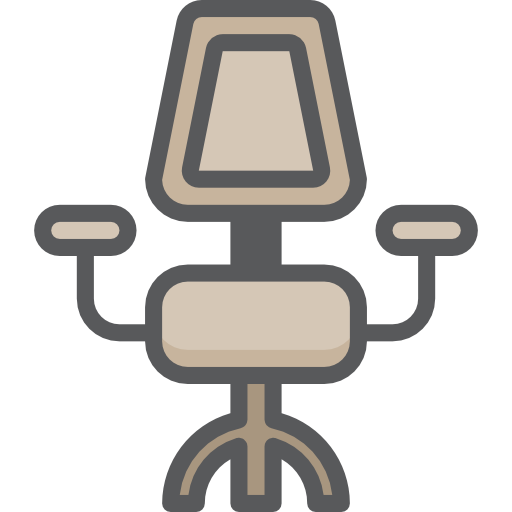 silla de escritorio Payungkead Lineal Color icono