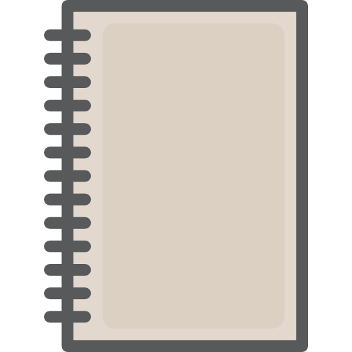 caderno Payungkead Lineal Color Ícone