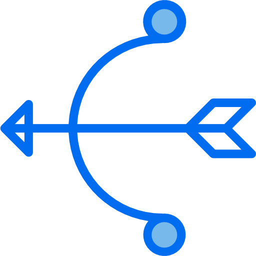 Archery Payungkead Blue icon