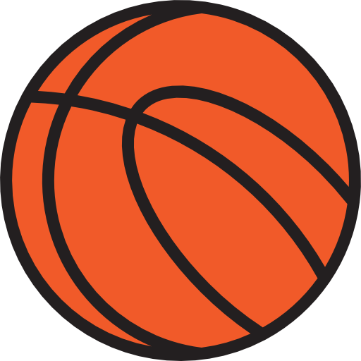 basketbal Payungkead Lineal Color icoon