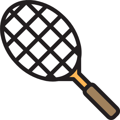 Racket Payungkead Lineal Color icon