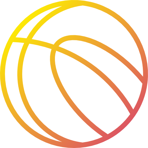Basketball Payungkead Gradient icon