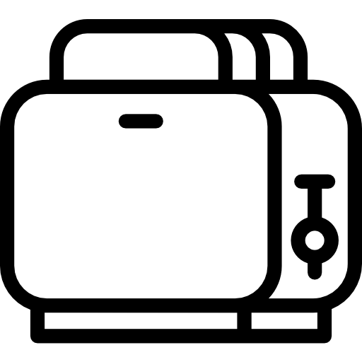 tostadora Octopocto Lineal icono