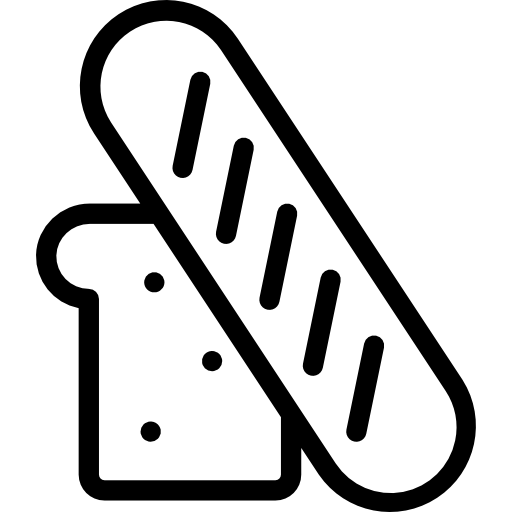 un pan Octopocto Lineal icono