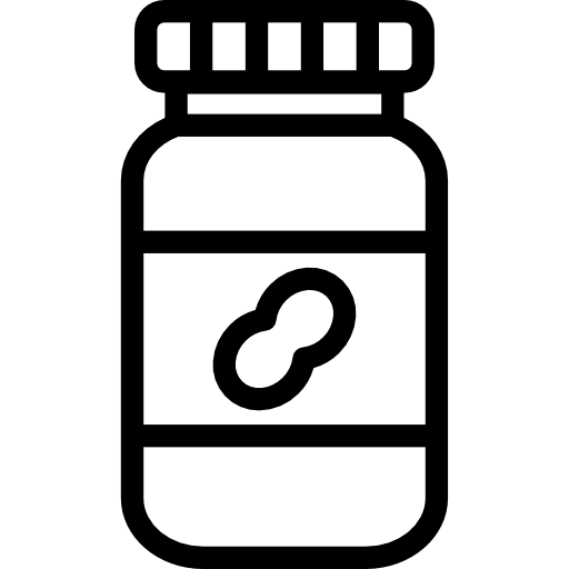 mantequilla de maní Octopocto Lineal icono