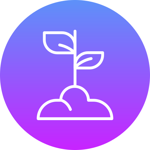 Sprout Generic gradient fill icon