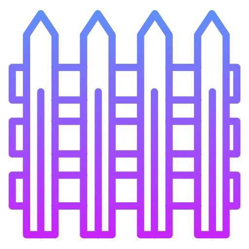 フェンス Generic gradient outline icon