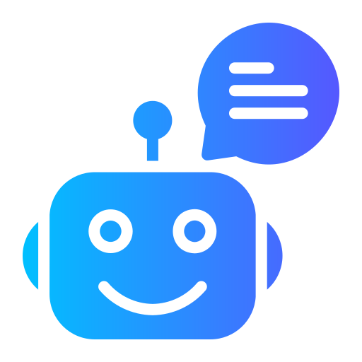 chatbot Generic gradient fill icoon