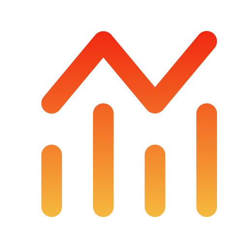 diagramm gemischt Generic gradient fill icon