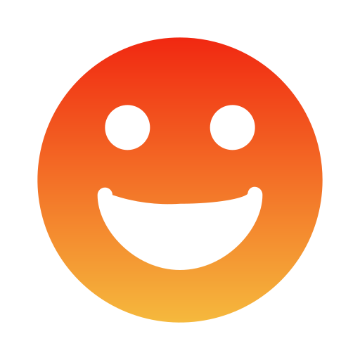Grin Generic gradient fill icon