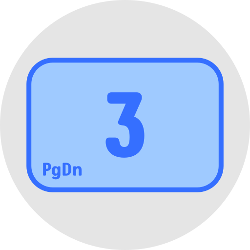 pgdn Generic color lineal-color icon
