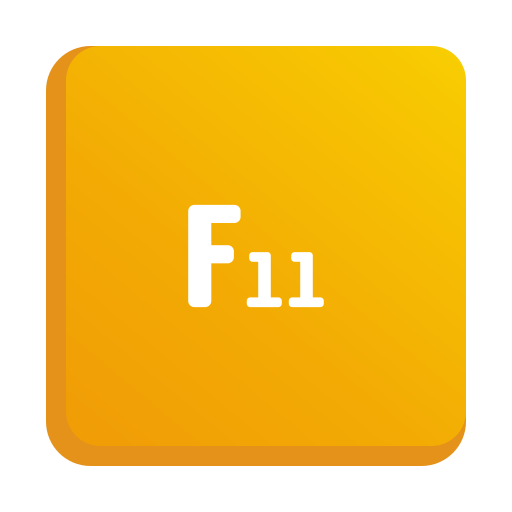 f11 Generic gradient fill icono