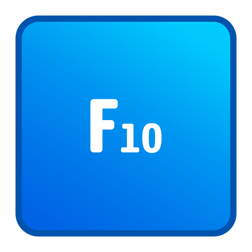 f10 Generic gradient lineal-color icono