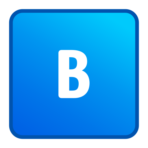 Letter b Generic gradient lineal-color icon