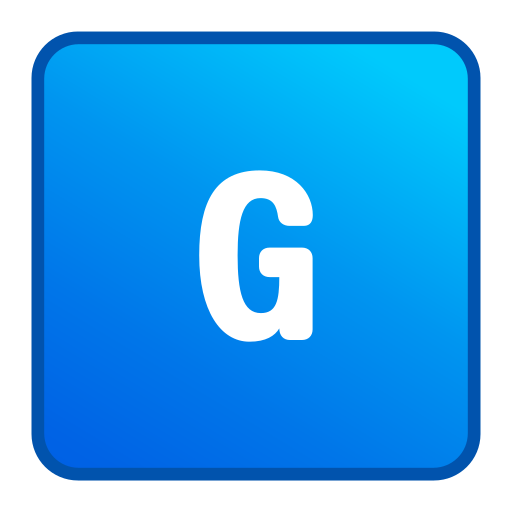 letra g Generic gradient lineal-color Ícone