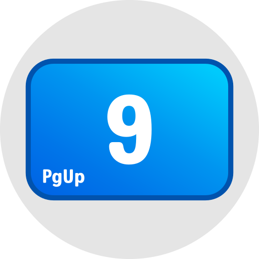 pgup Generic gradient lineal-color icon