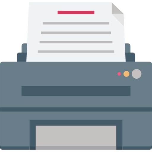 Fax machine Generic color fill icon