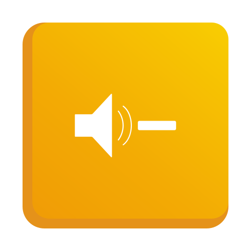 Volume down Generic gradient fill icon