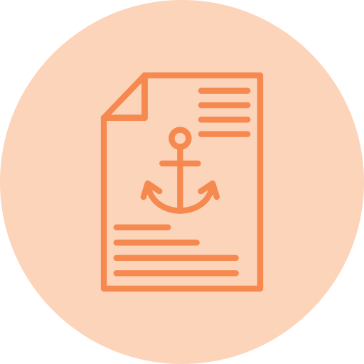 Anchor text Generic color fill icon