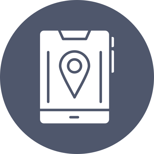 Location Generic color fill icon