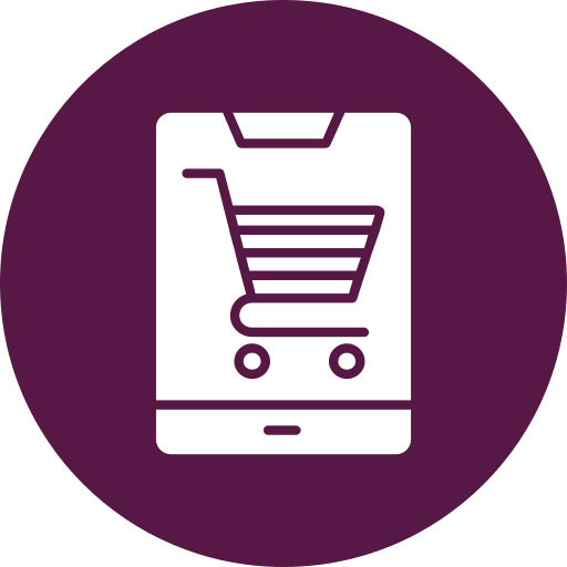 Online shopping Generic color fill icon