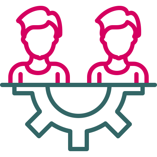 Teamwork Generic color outline icon