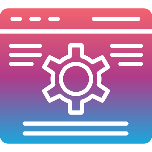 webseite Generic gradient fill icon
