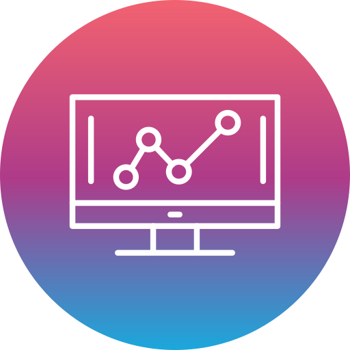 monitoraggio seo Generic gradient fill icona